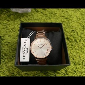 COACH Perry Rose Gild Bracelet Watch 36mm NWT